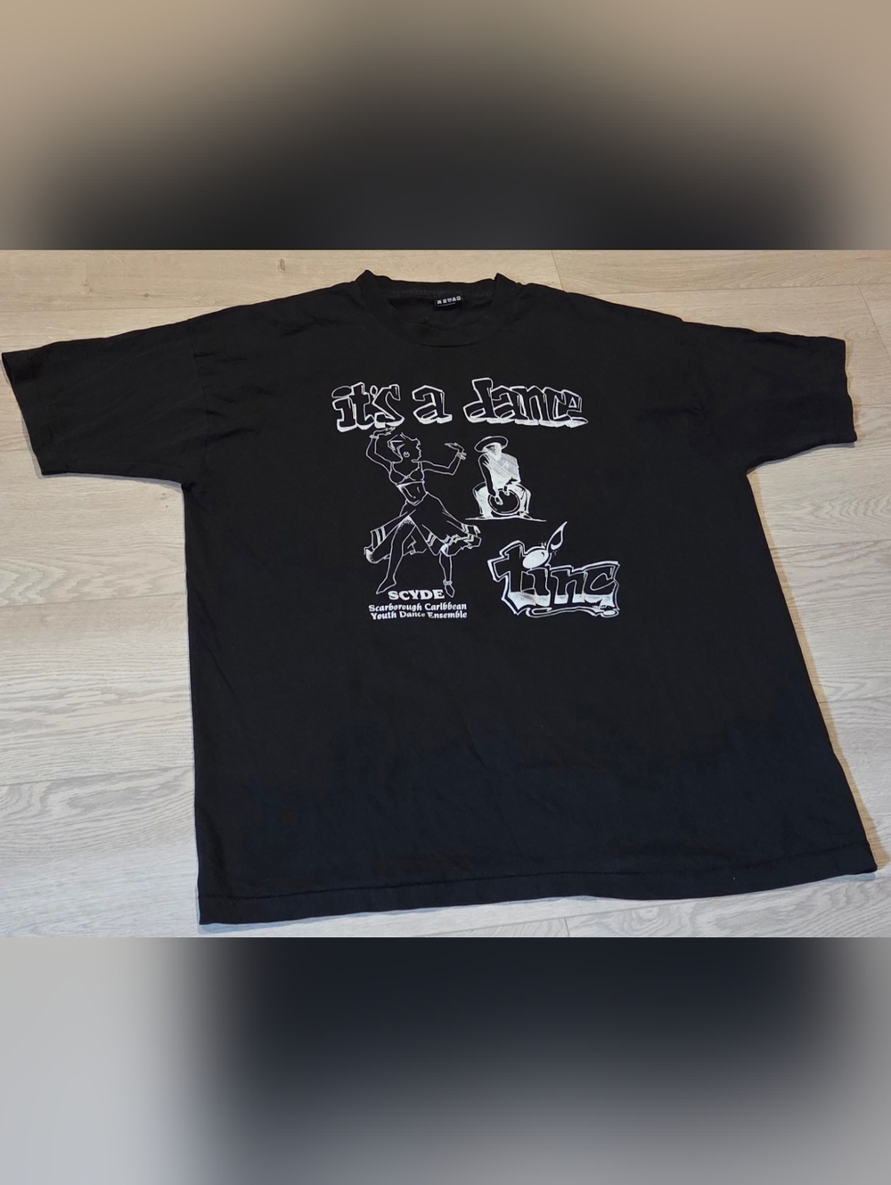 Vintage 1993 Single Stitch T-Shirt "Its A Dance Ting" Fruit Of The Loom Best